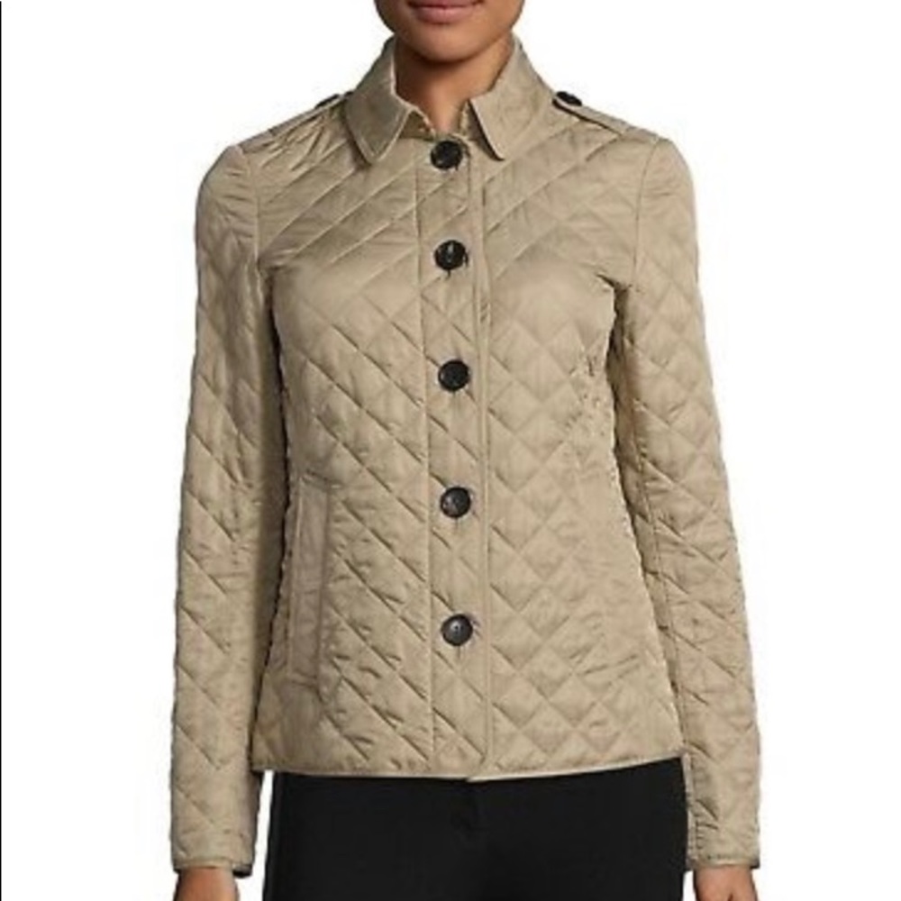Burberry quilted jacket